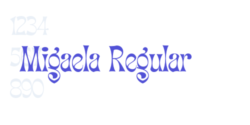 Migaela Regular-font-download