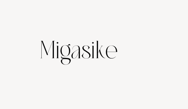 Migasike Font