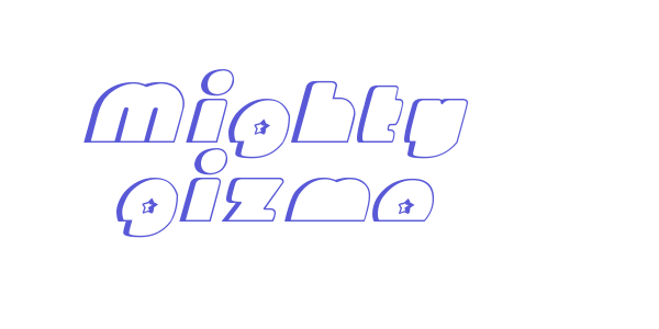 Mighty Gizmo font free