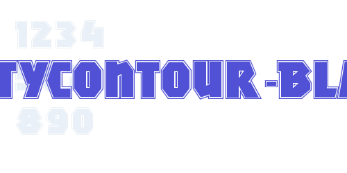 MightyContour-Black-font-download