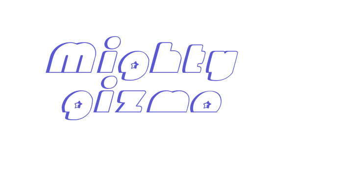 Mighty Gizmo Font Download