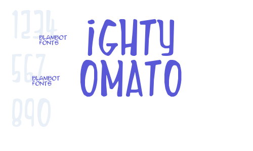 Mighty Tomato Font Download