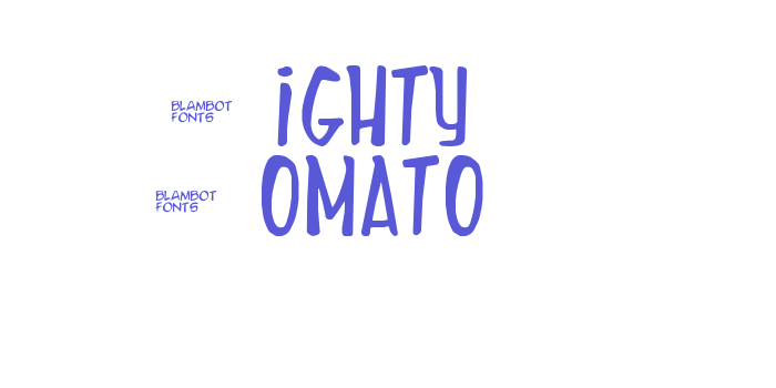 Mighty Tomato Font Download