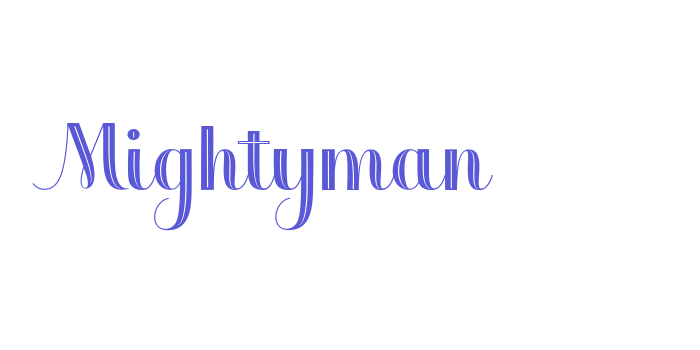 Mightyman Font Download