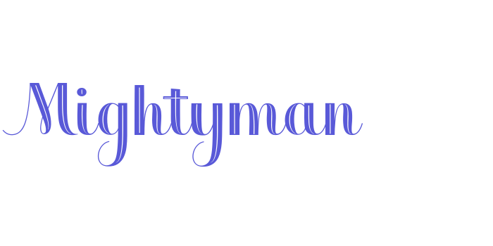 Mightyman Font