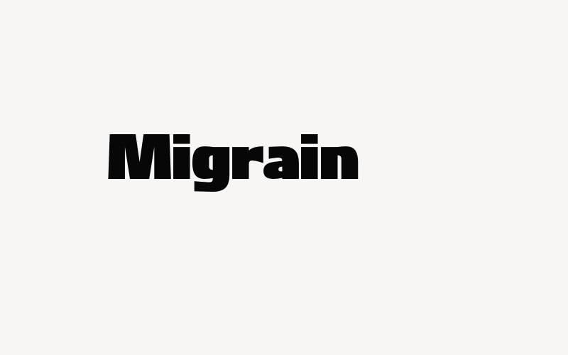 Migrain Font