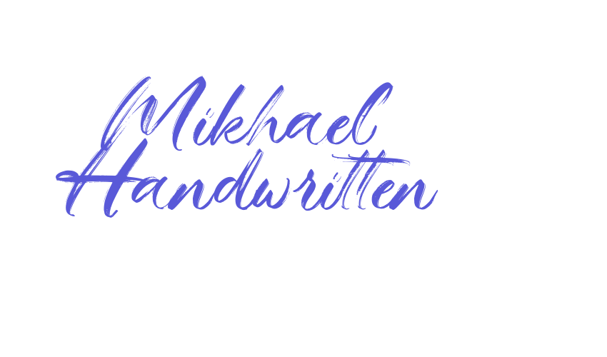 Mikhael Handwritten Font