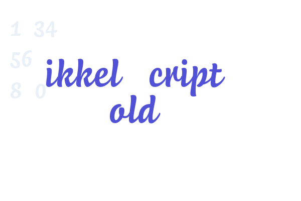 Mikkel Script Bold Font Download