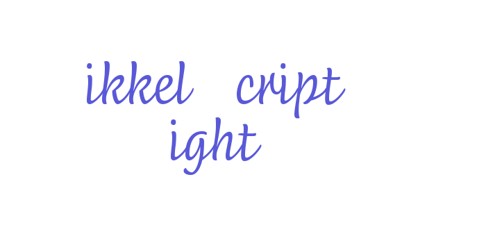 Mikkel Script Light Font Download