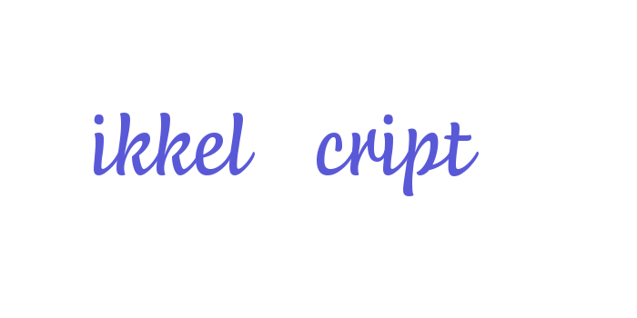 Mikkel Script Font