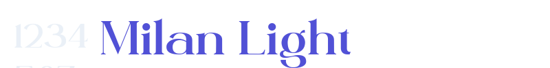 Milan Light-font