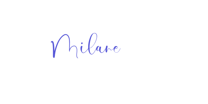 Milane Font Download