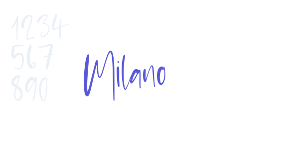 Milano font free