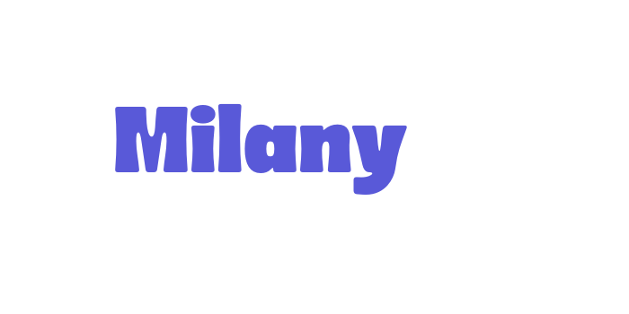 Milany Font