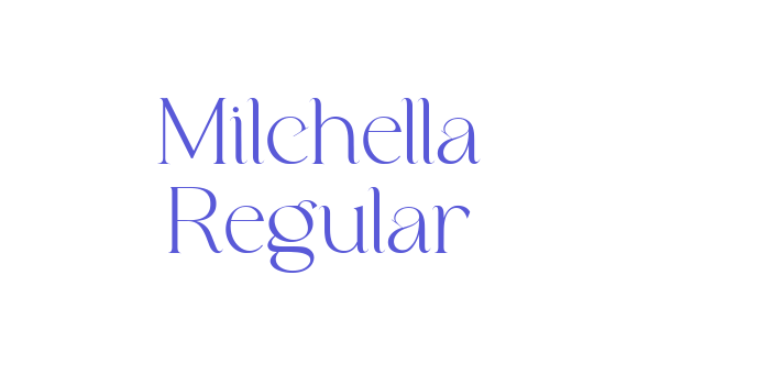 Milchella Regular Font Download