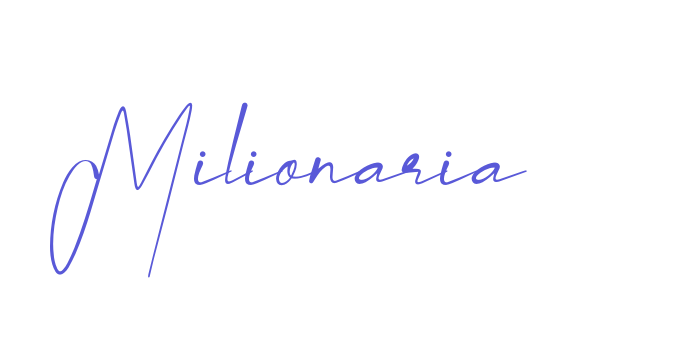 Milionaria Font Download