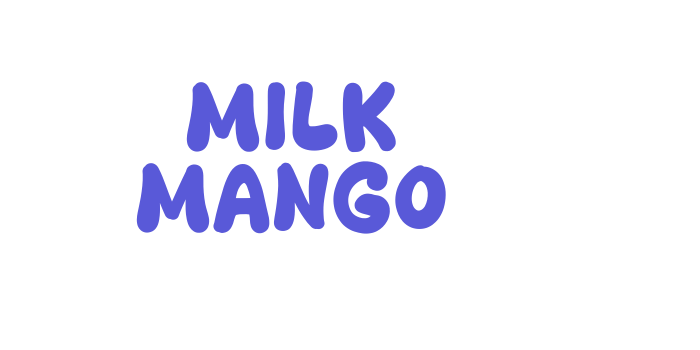 Milk Mango Font Download