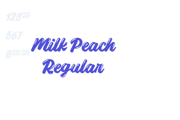 Milk Peach Regular