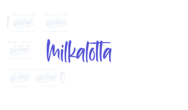 Milkalotta Font