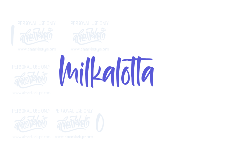 Milkalotta Font Download