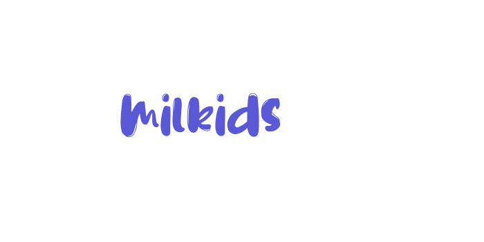 Milkids Font Download