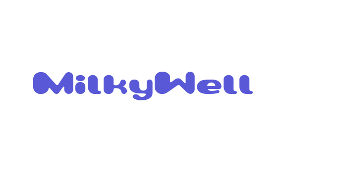 MilkyWell Font Download