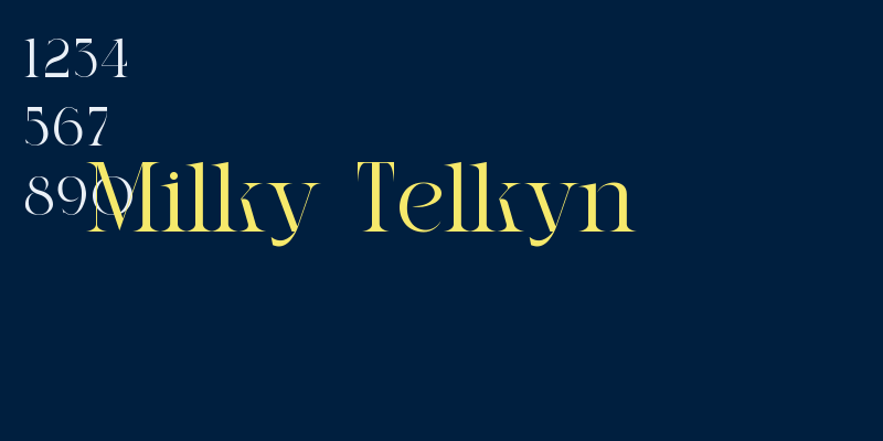 Milky Telkyn