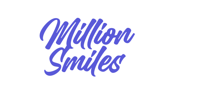 Million Smiles Font