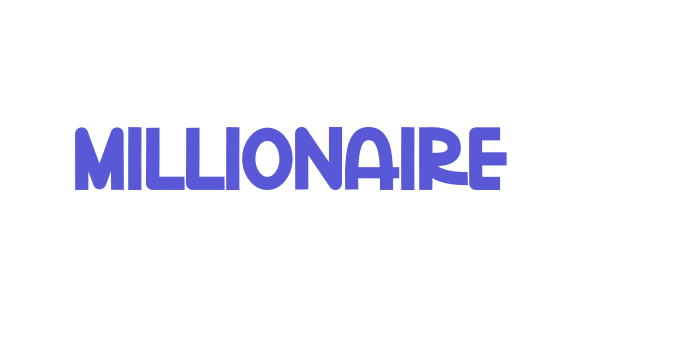 Millionaire Font Download