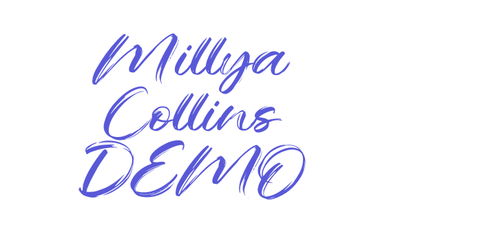 Millya Collins DEMO Font Download