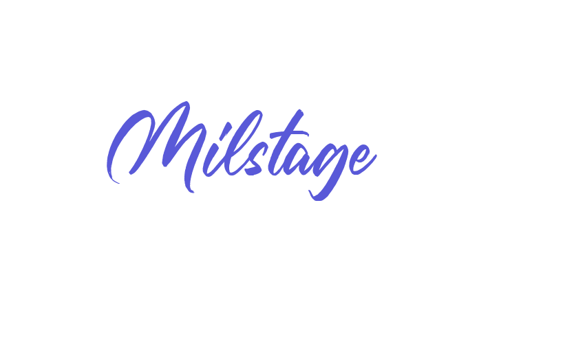 Milstage Font