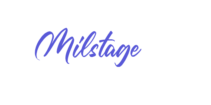 Milstage Font Download