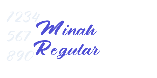 Minah Regular-font-download