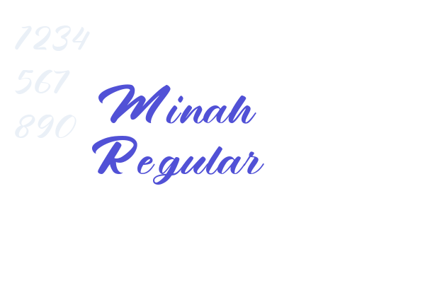 Minah Regular