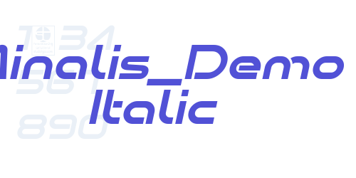 Minalis_Demo Italic-font-download