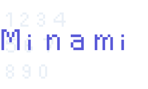 Minami Font Download