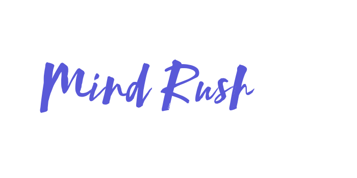 Mind Rush Font