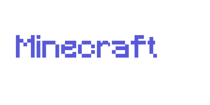 Minecraft Font