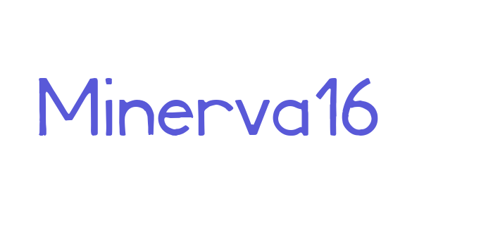 Minerva16 Font