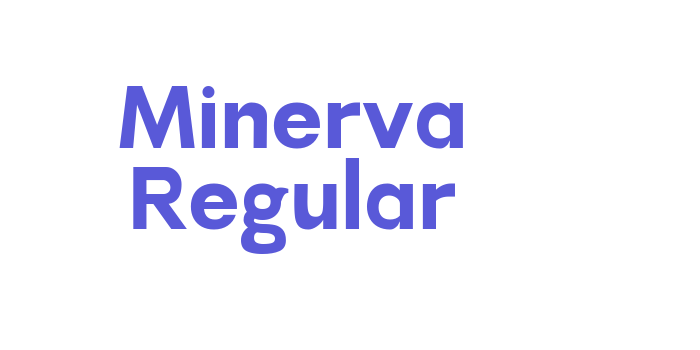 Minerva Regular Font Download