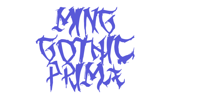 Ming Gothic Prima Font