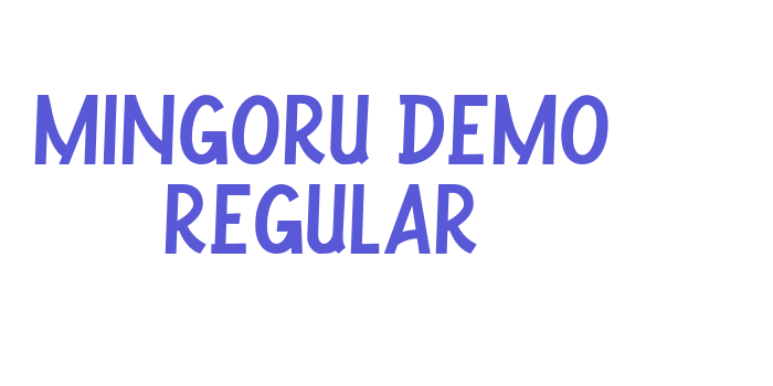 Mingoru Demo Regular Font Download