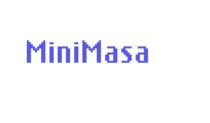 MiniMasa Font Download