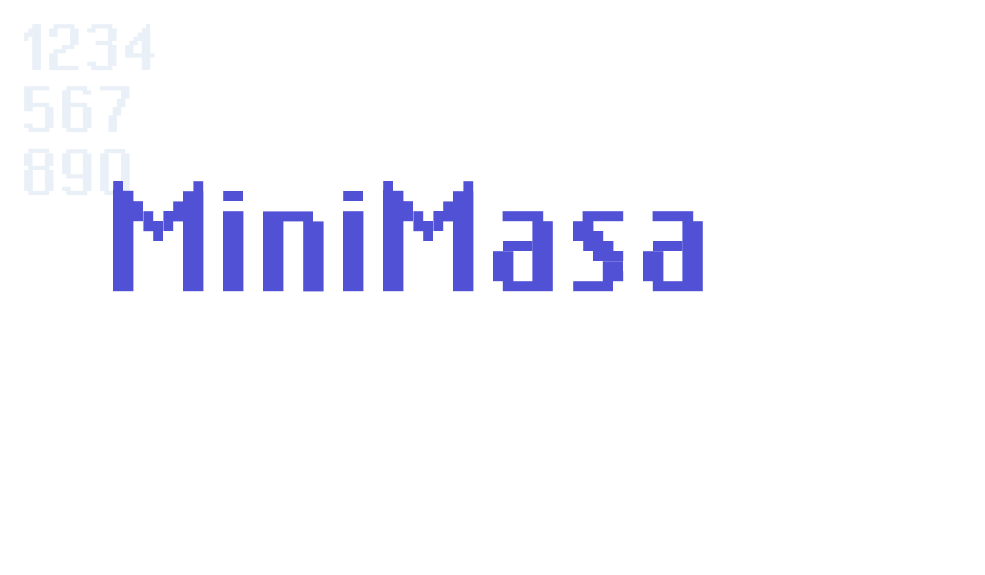 MiniMasa-font-download