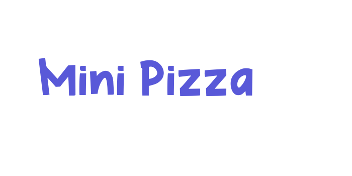 Mini Pizza Font Download