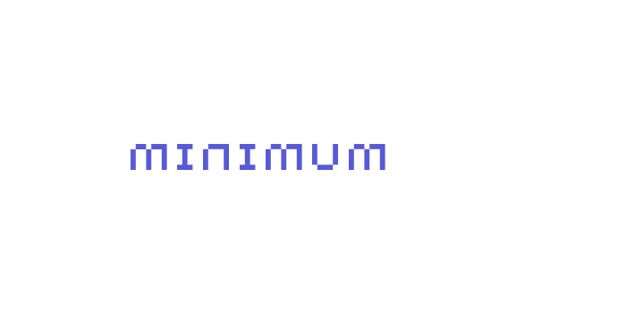 Minimum Font Download