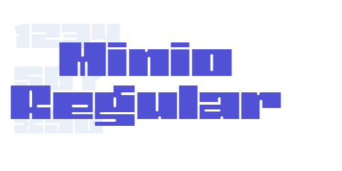Minio Regular-font-download