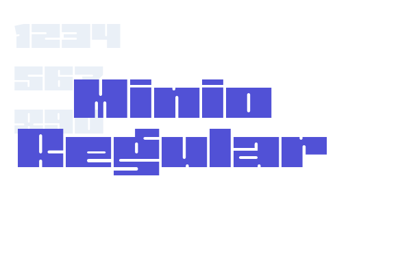 Minio Regular