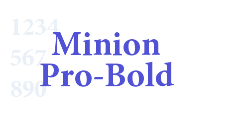 Minion Pro-Bold-font-download