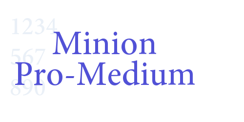 Minion Pro-Medium-font-download
